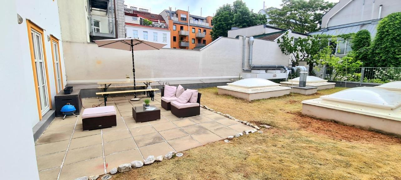 Wiener Buddha Style Flat With Inner Garden- Marzstrasse City Apartments Εξωτερικό φωτογραφία